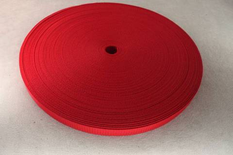 10 Meter Gurtband 25 mm Rot