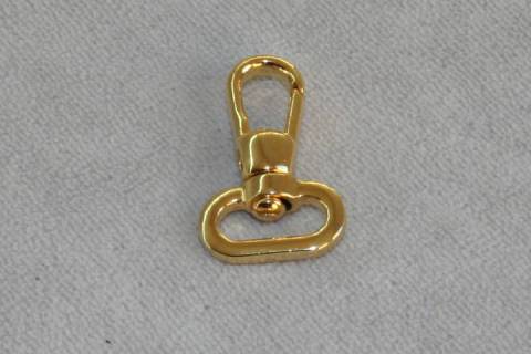 Karabinerhaken 16 mm Gold 174 - Bild: a1