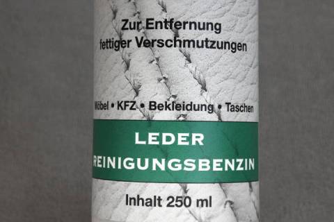 Lederreinigungsbenzin - Leder Entfetten - Bild: A1